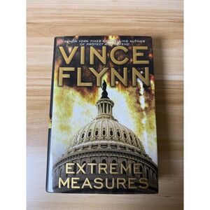 Vince Flynn Extreme Measures Hardcover Political Thriller‎ Novel Book